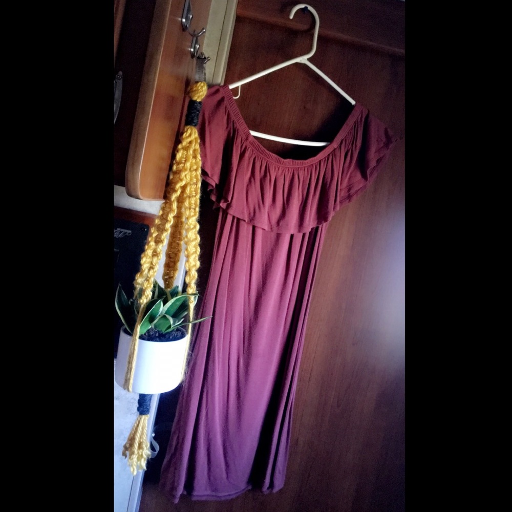 Off the shoulder dress